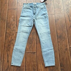 Jen7 Women’s High Waist Ankle Skinny Jeans - 4/27